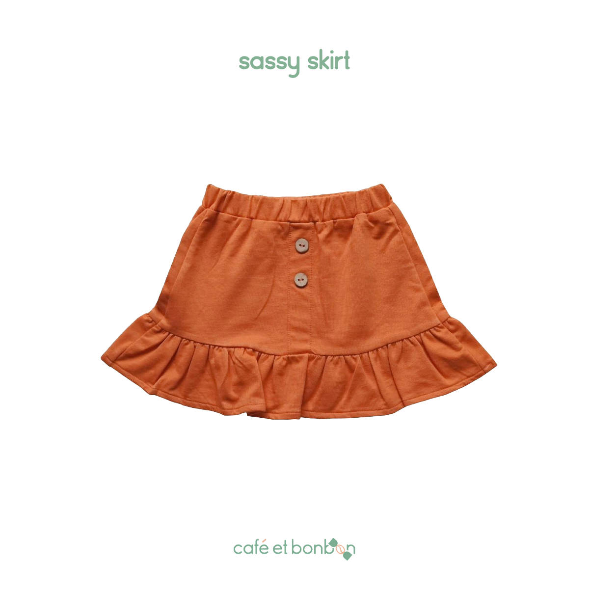 sassy skirt - marmalade